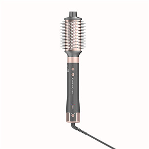 GA.MA Aura UniQ, 1500 W, tamsiai pilkos/rožinės - Plaukų formavimo šukos