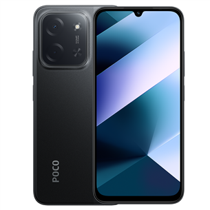 POCO C85, 6 GB, 128 GB, juodas - Išmanusis telefonas MZB0LFWEU