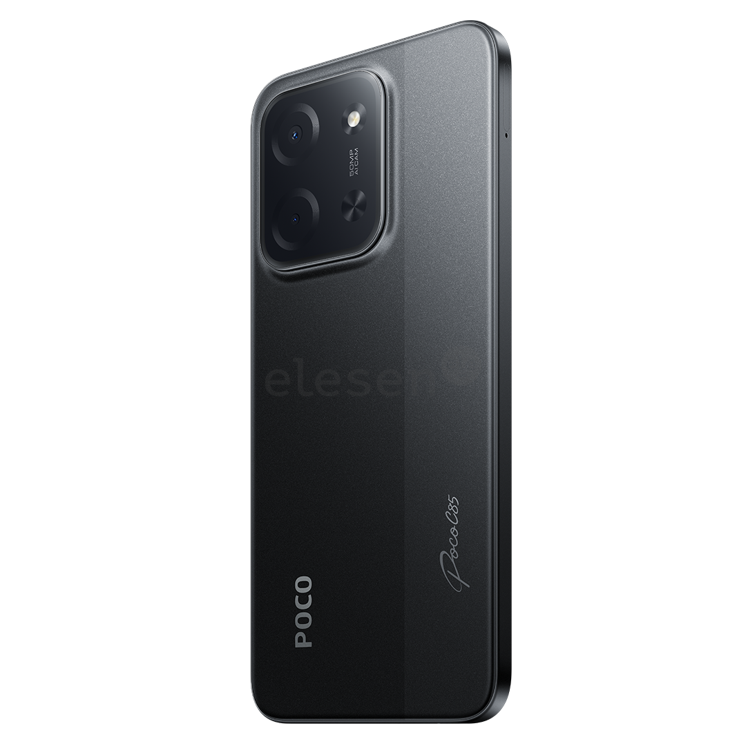 POCO C85, 8 GB, 256 GB, juodas - Išmanusis telefonas