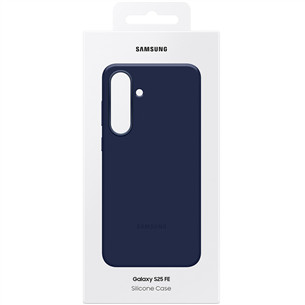 Samsung Silicone Case, Galaxy S25 FE, tamsiai mėlynas - Dėklas
