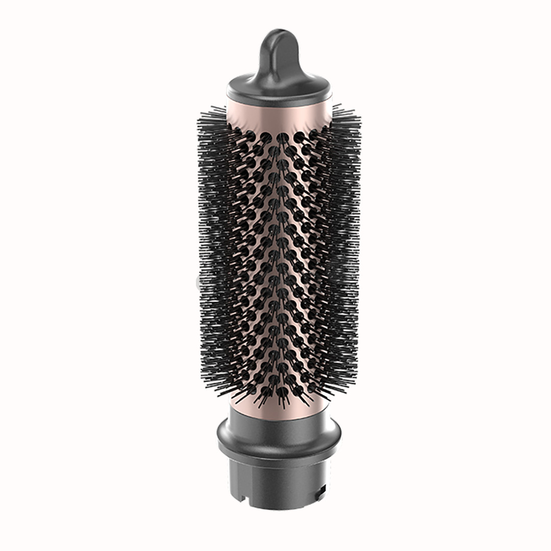 GA.MA Vibrance UniQ, 1500 W, tamsiai pilkos/rožinės - Plaukų formavimo šukos