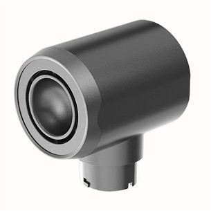 GA.MA Vibrance UniQ, 1500 W, tamsiai pilkos/rožinės - Plaukų formavimo šukos