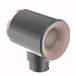 GA.MA Vibrance UniQ, 1500 W, tamsiai pilkos/rožinės - Plaukų formavimo šukos