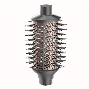 GA.MA Vibrance UniQ, 1500 W, tamsiai pilkos/rožinės - Plaukų formavimo šukos