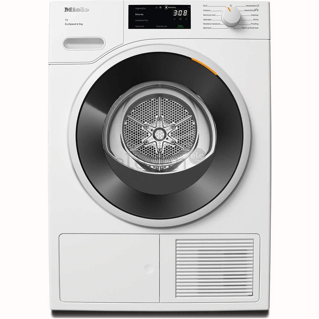Miele T1 EcoSpeed, 9 kg, gylis 64,3 cm - Džiovyklė