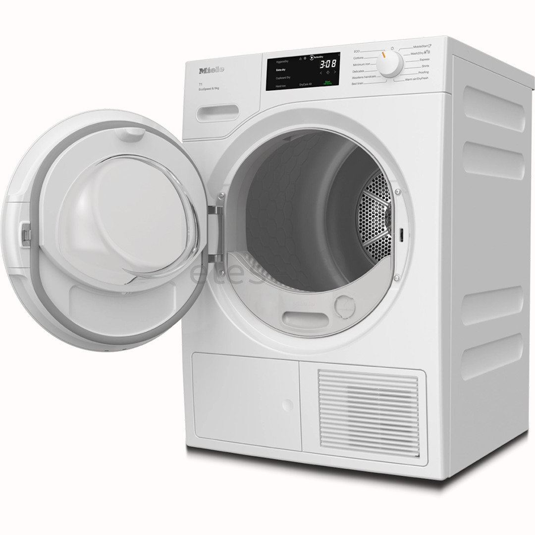 Miele T1 EcoSpeed, 9 kg, gylis 64,3 cm - Džiovyklė