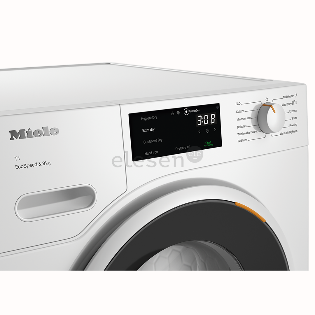Miele T1 EcoSpeed, 9 кг, глубина 64,3 см - Сушильная машина