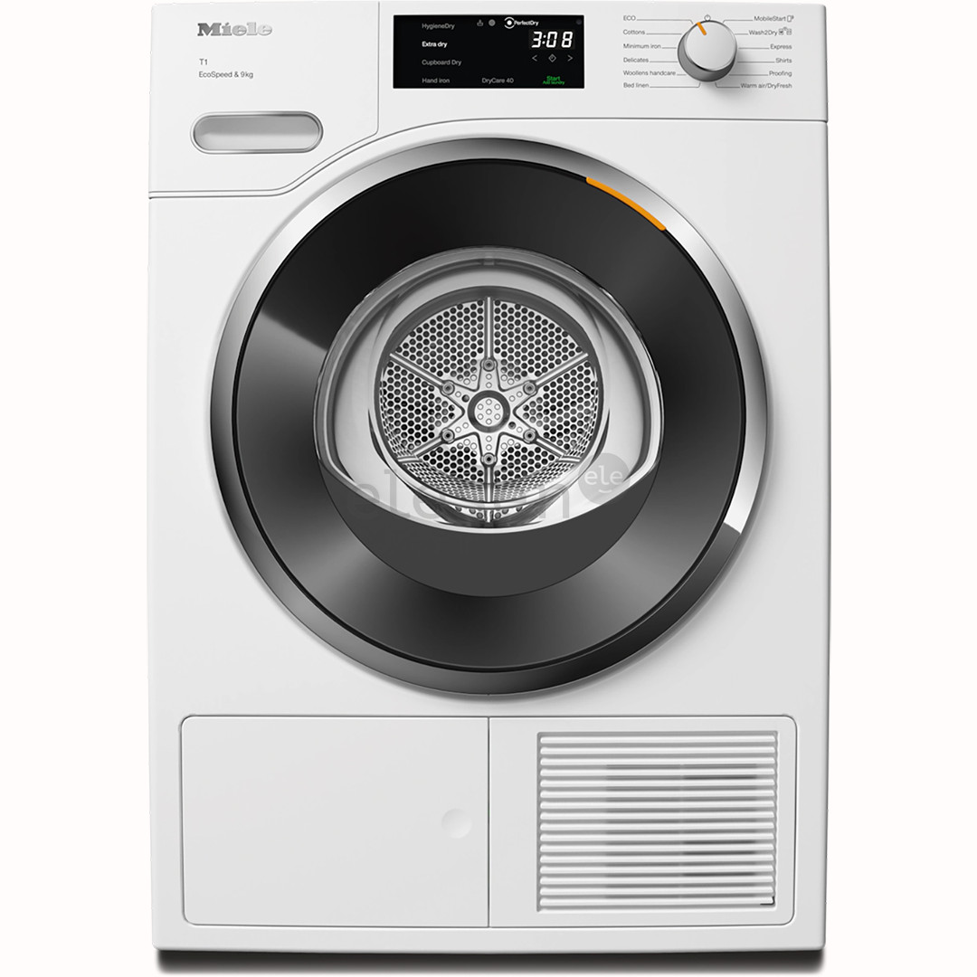 Miele T1 EcoSpeed, 9 kg, gylis 64,3 cm - Džiovyklė