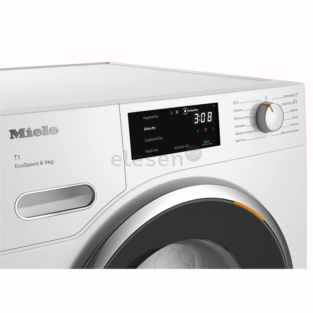 Miele T1 EcoSpeed, 9 kg, gylis 64,3 cm - Džiovyklė