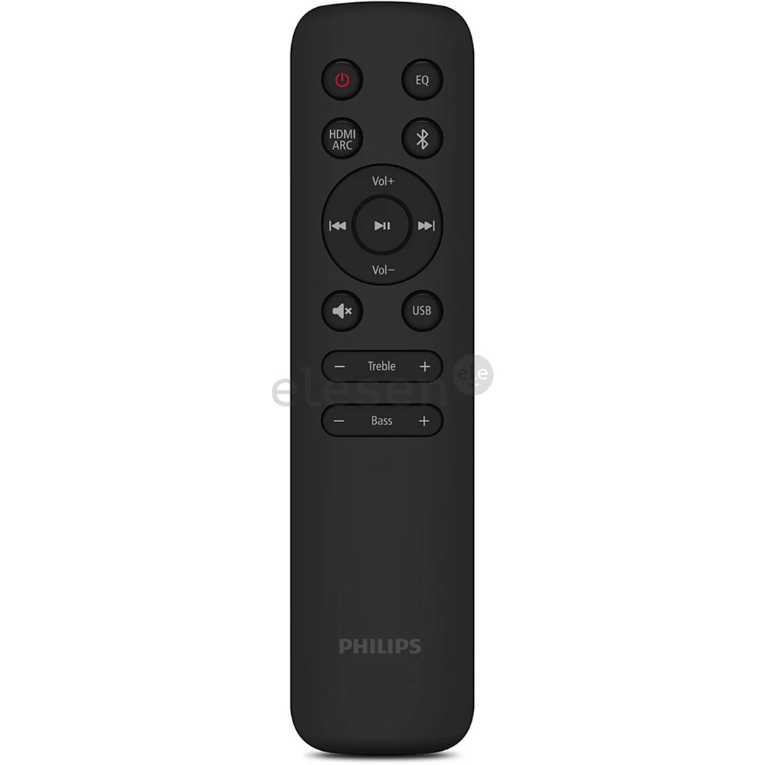 Philips TAB4000, 2.0, black - Soundbar