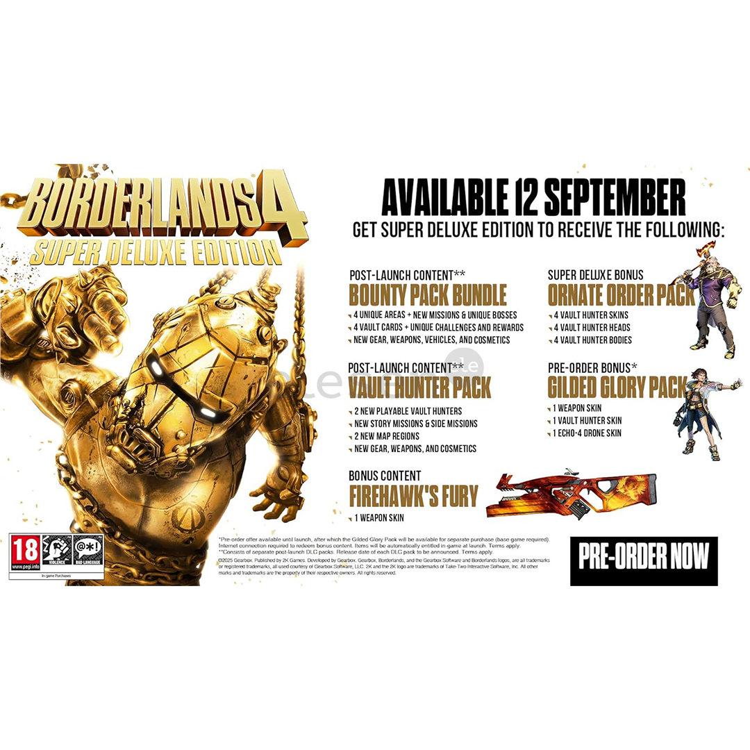 Borderlands 4 Super Deluxe Edition, Xbox Series X - Žaidimas