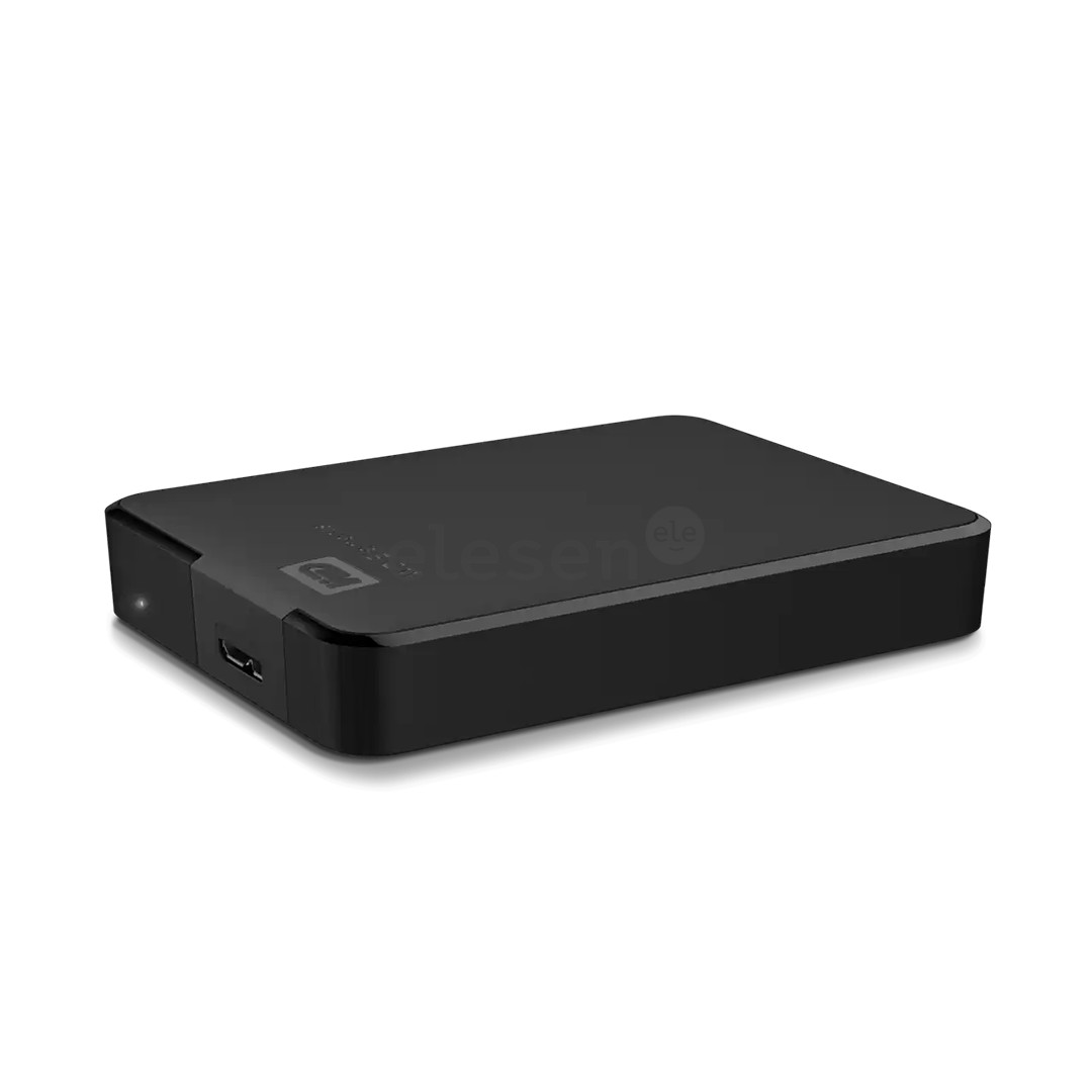 Western Digital WD Elements Portable, 6 TB, black - External HDD