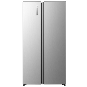 Hisense, NoFrost, 527 л, высота 179 см, серый - SBS-холодильник RS3P538NAIE