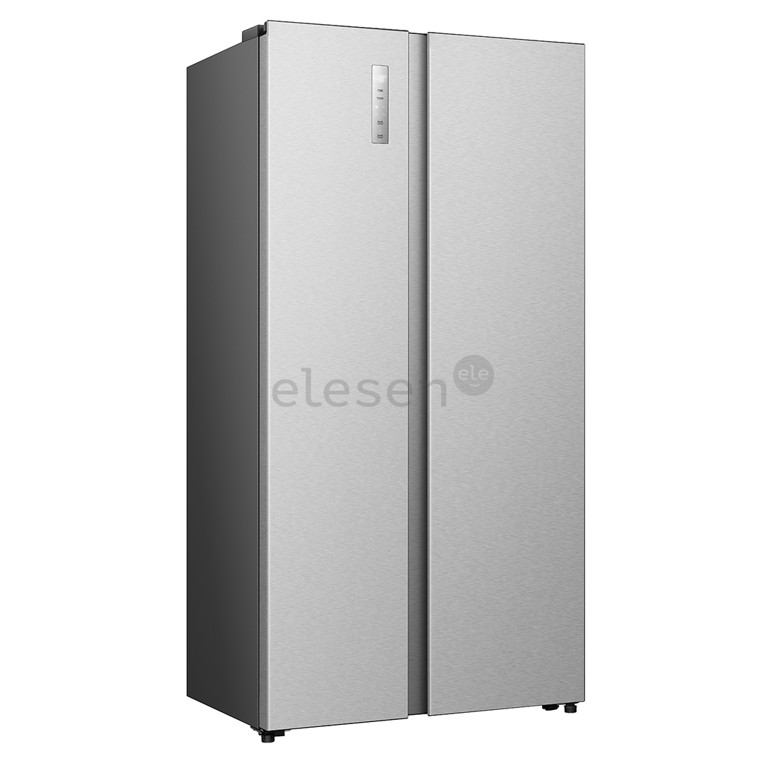 Hisense, NoFrost, 527 л, высота 179 см, серый - SBS-холодильник