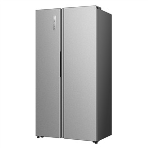 Hisense, Total No Frost, 527 L, aukštis 179 cm, pilkas - SBS Šaldytuvas
