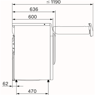 Miele T1 Excellence EcoSpeed & Steam 125 Gala Edition, 9 kg, depth 60 cm - Clothes dryer