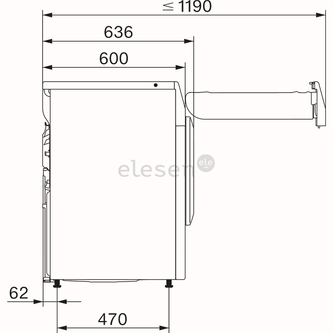 Miele T1 Excellence EcoSpeed & Steam 125 Gala Edition, 9 kg, depth 60 cm - Clothes dryer