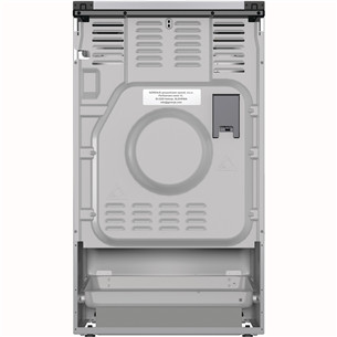Gorenje, 70 L, width 50 cm, grey - Gas cooker with electric oven