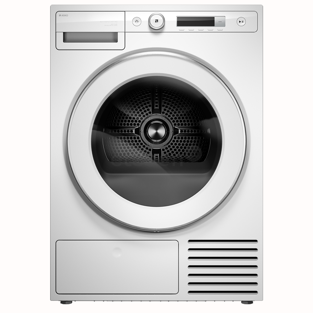 Asko, 8 kg, depth 60.3 cm - Clothes dryer