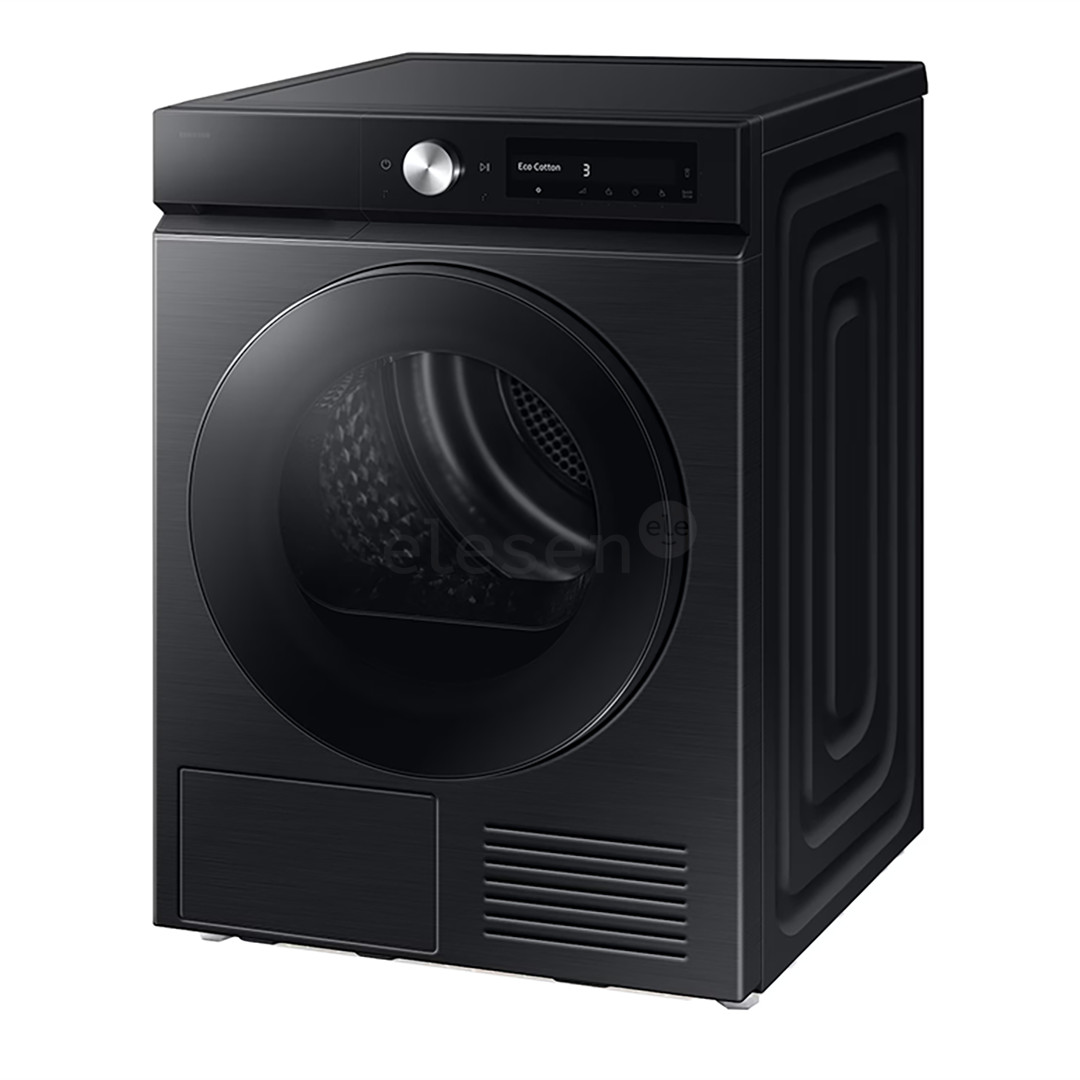 Samsung BeSpoke AI, 9 kg, depth 60 cm, black - Clothes Dryer
