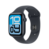 Apple Watch SE 3, 44 mm, GPS + Cellular, sport band, S/M, midnight aluminium / midnight - Smart watch