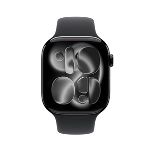 Apple Watch 11, 42 mm, GPS, M/L, jet black - Smartwatch