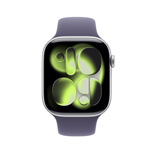 Apple Watch 11, 42 mm, GPS, M/L, silver - Smartwatch