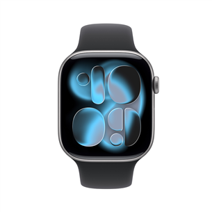 Apple Watch 11, 46 mm, GPS, S/M, space gray - Smartwatch