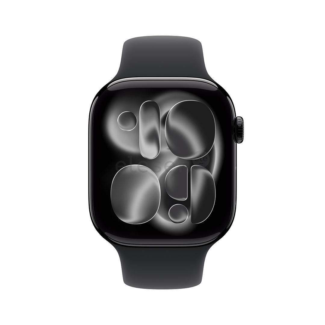 Apple Watch 11, 42 mm, GPS + Cellular, S/M, jet black - Smartwatch