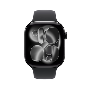 Apple Watch 11, 42 mm, GPS + Cellular, M/L, jet black - Smartwatch