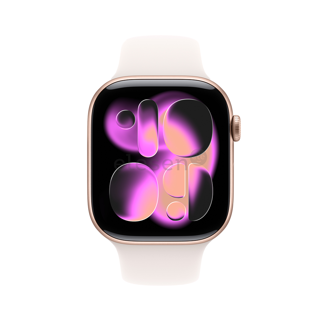 Apple Watch 11, 42 mm, GPS + Cellular, S/M, rose gold - Smartwatch