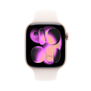 Apple Watch 11, 42 mm, GPS + Cellular, M/L, rose gold - Smartwatch