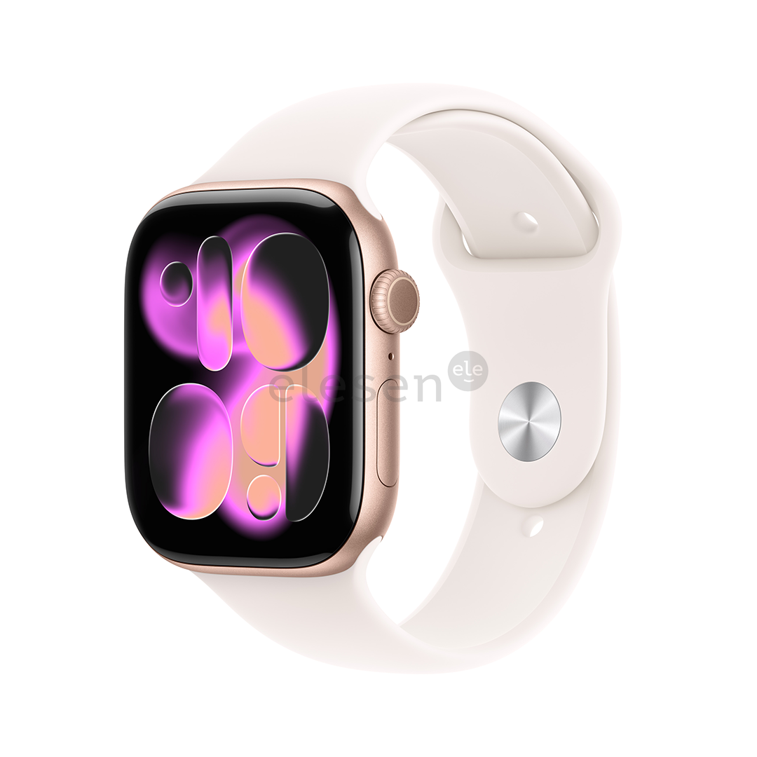 Apple Watch 11, 46 mm, GPS + Cellular, M/L, rose gold - Smartwatch
