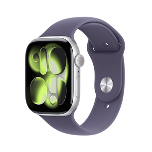 Apple Watch 11, 46 mm, GPS + Cellular, S/M, silver - Smartwatch MFCP4ET/A