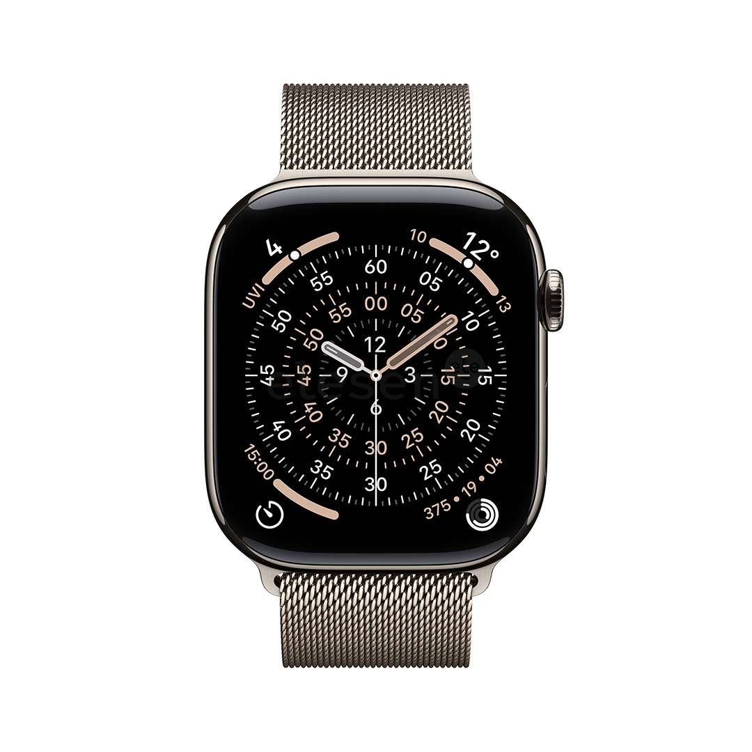 Apple Watch 11, 42 мм, GPS + Cellular, Milanese loop, титановый - Смарт-часы