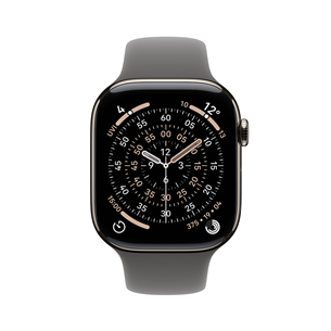 Apple Watch 11, 46 mm, GPS + Cellular, M/L, titanium - Smartwatch