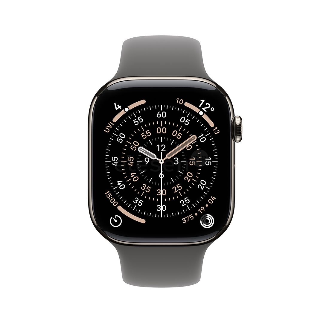 Apple Watch 11, 46 mm, GPS + Cellular, M/L, titanium - Smartwatch