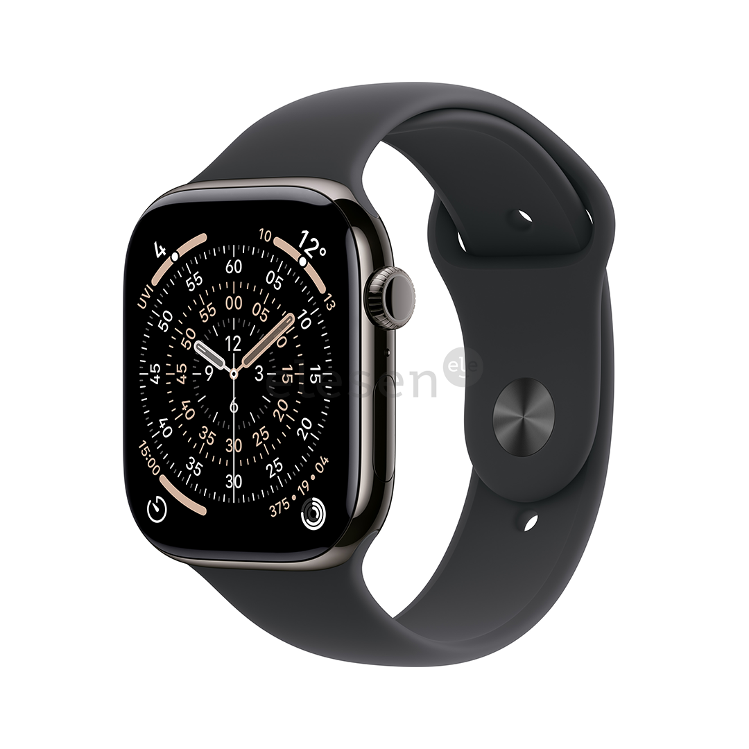 Apple Watch 11, 46 mm, GPS + Cellular, S/M, slate titanium - Smartwatch