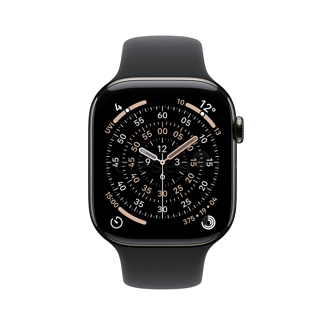 Apple Watch 11, 46 mm, GPS + Cellular, S/M, slate titanium - Smartwatch