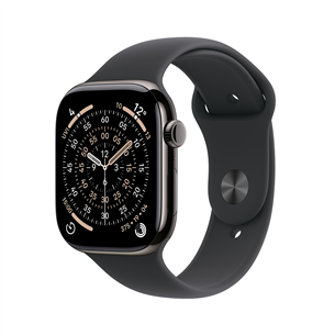 Apple Watch 11, 46 mm, GPS + Cellular, M/L, slate titanium - Smartwatch MFD24ET/A
