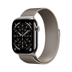 Apple Watch 11, 46 mm, GPS + Cellular, Milanese loop, M/L, titanium - Smartwatch MFD04ET/A