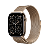 Apple Watch 11, 46 mm, GPS + Cellular, Milanese loop, M/L, gold titanium - Smartwatch