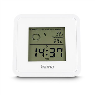 Hama Borneo, white - Thermometer / Hygrometer 00185891