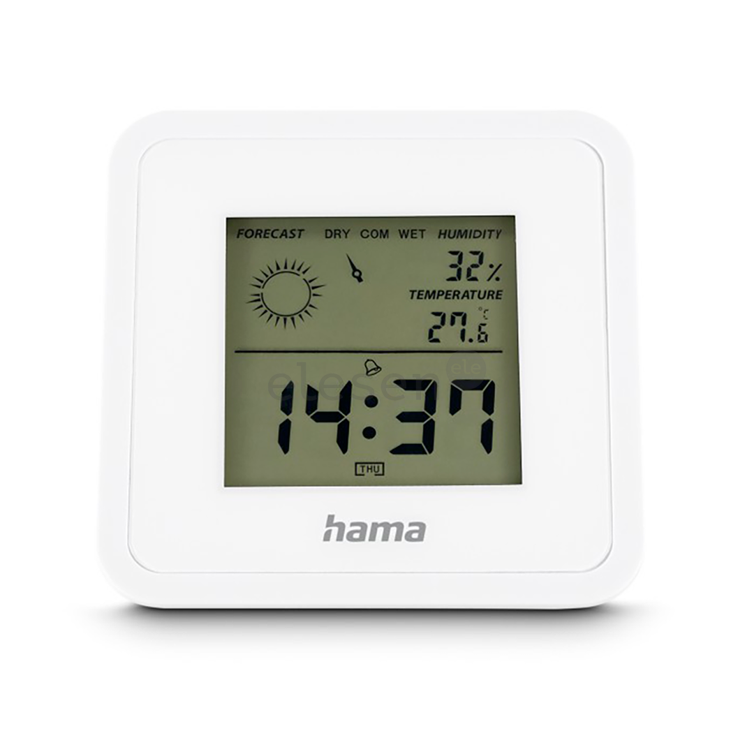 Hama Borneo, white - Thermometer / Hygrometer