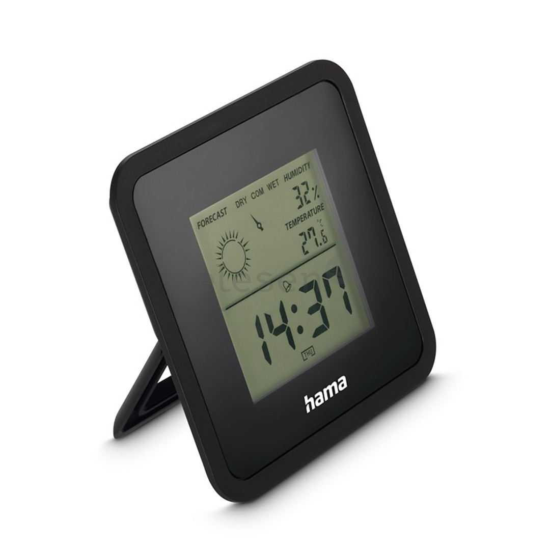 Hama Borneo, black - Thermometer / Hygrometer