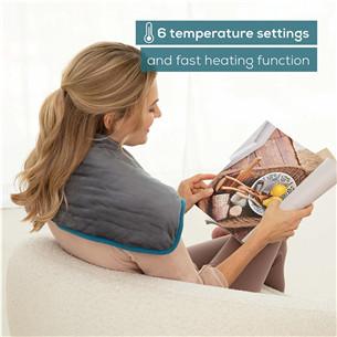 Beurer HK 145 Cosy Weight Green Planet, pilkas - Šildantis kilimėlis