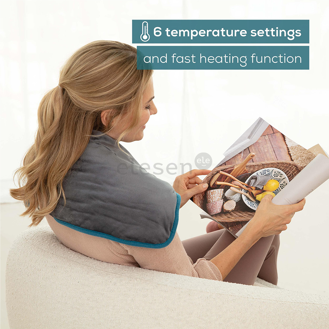 Beurer HK 145 Cosy Weight Green Planet, grey - Heat pad