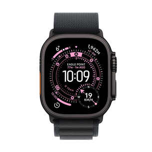 Apple Watch Ultra 3, 49 mm, Alpine Loop, Large, black titanium / black - Smartwatch