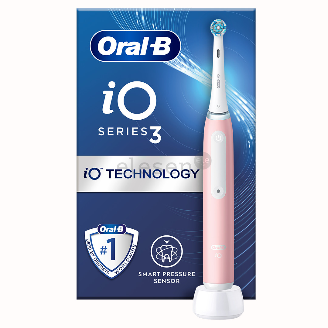 Braun Oral-B iO3, розовый - Электрическая зубная щетка