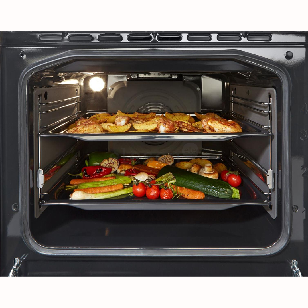 Gorenje, 70 л, ширина 50 см, белый - Газовая плита с электрической духовкой